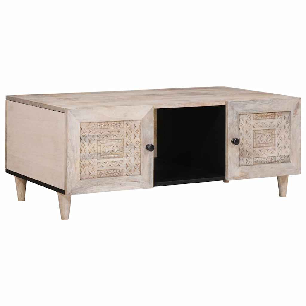 Tavolino da salotto Beige 100 x 54 x 40 cm Legno ingegnerizzato