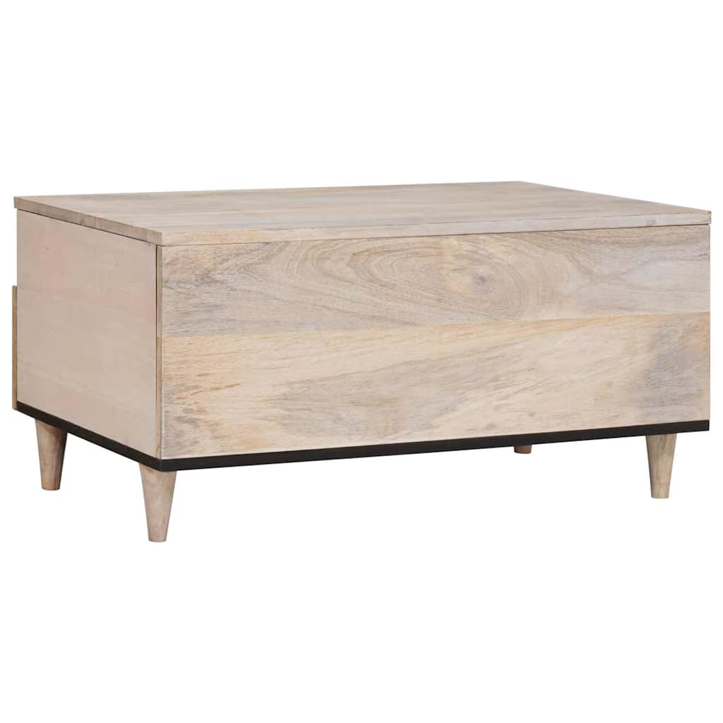Tavolino da salotto Bianco Sbiancato 80 x 54 x 40 cm