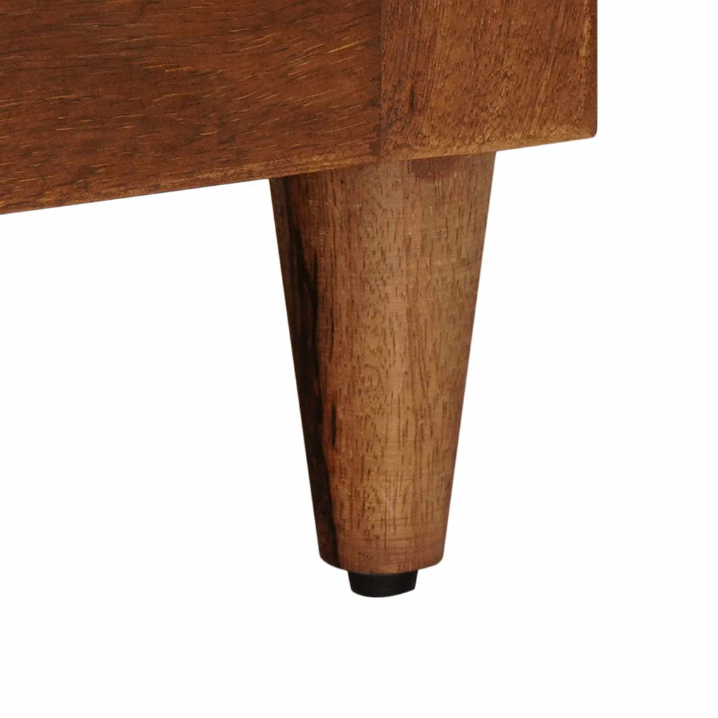 Armadio da Notte con cassetto 2 pcs Marrone 40 x 33 x 46 cm
