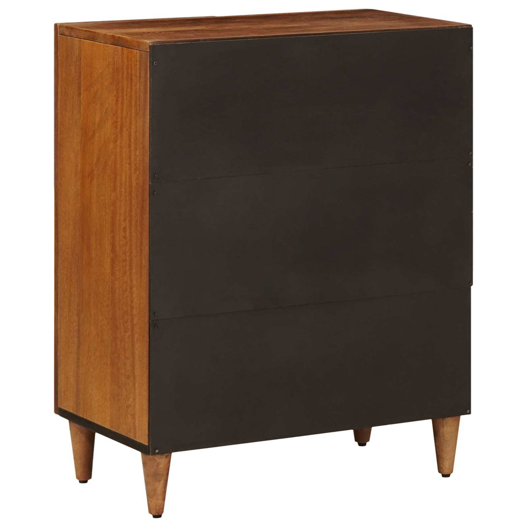 Credenza Noce 60 x 33 x 75 cm Legno di mango massello