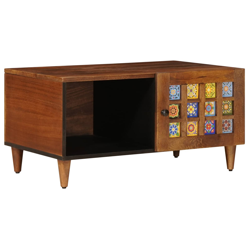 Tavolino da salotto Marrone 80 x 50 x 40 cm