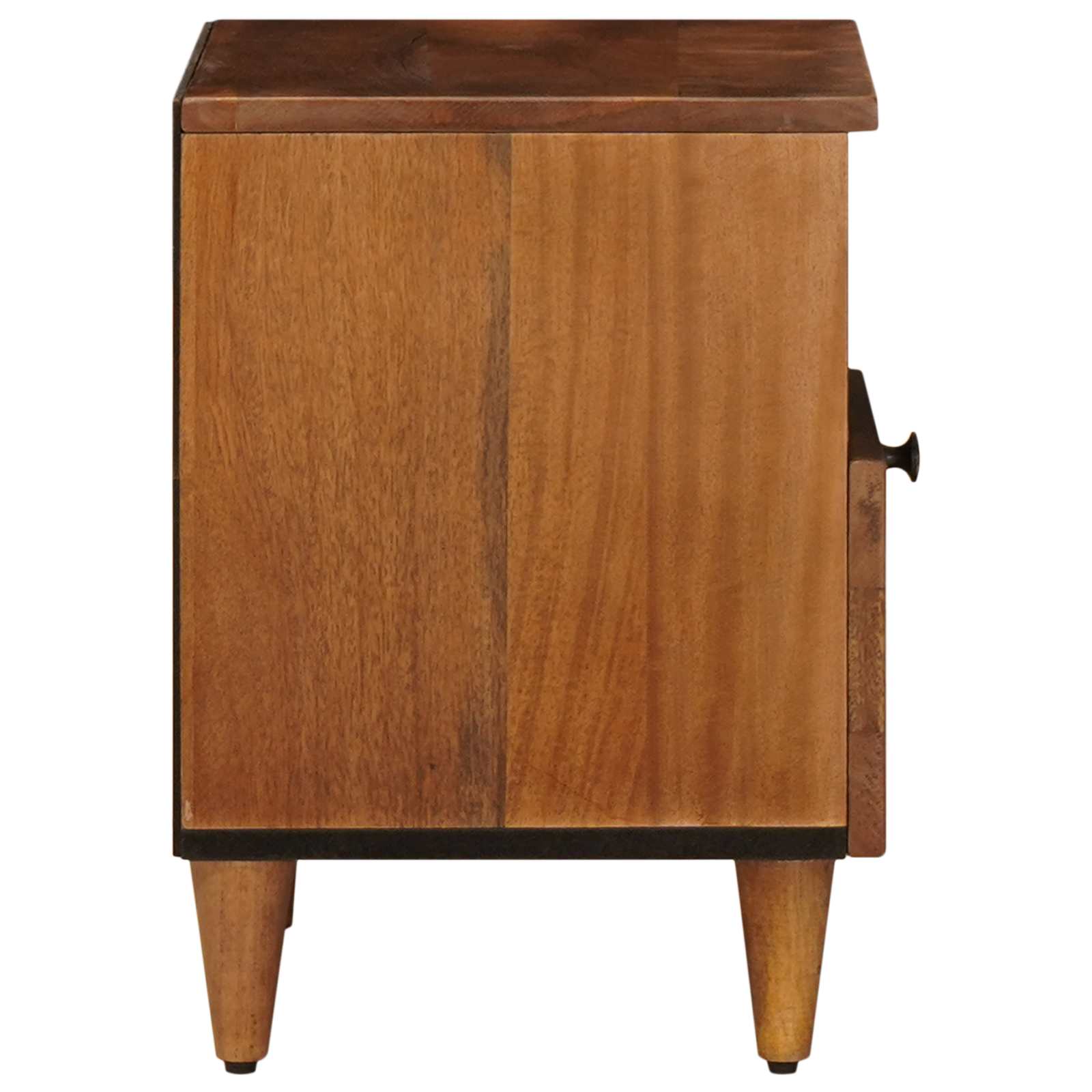 Armadio da Notte con cassetto 2 pcs Marrone 40 x 33 x 46 cm