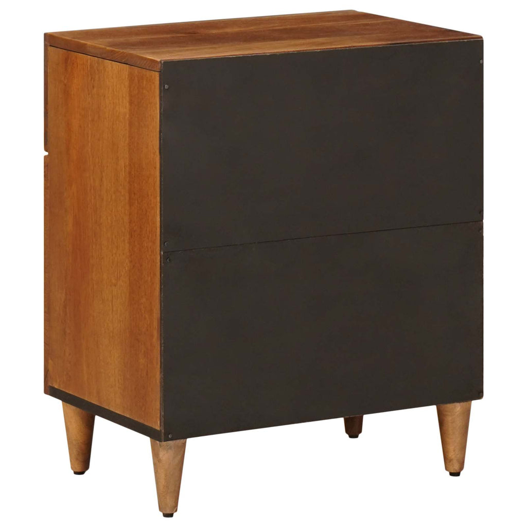 Armadio da Notte con cassetto Marrone 50 x 33 x 60 cm