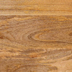 Credenza Naturale 60 x 33 x 75 cm Legno di mango massello