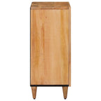 Credenza Naturale 60 x 33 x 75 cm Legno di mango massello