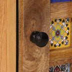 Armadio da Notte con cassetto Naturale 50 x 33 x 60 cm