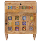 Armadio da Notte con cassetto Naturale 50 x 33 x 60 cm