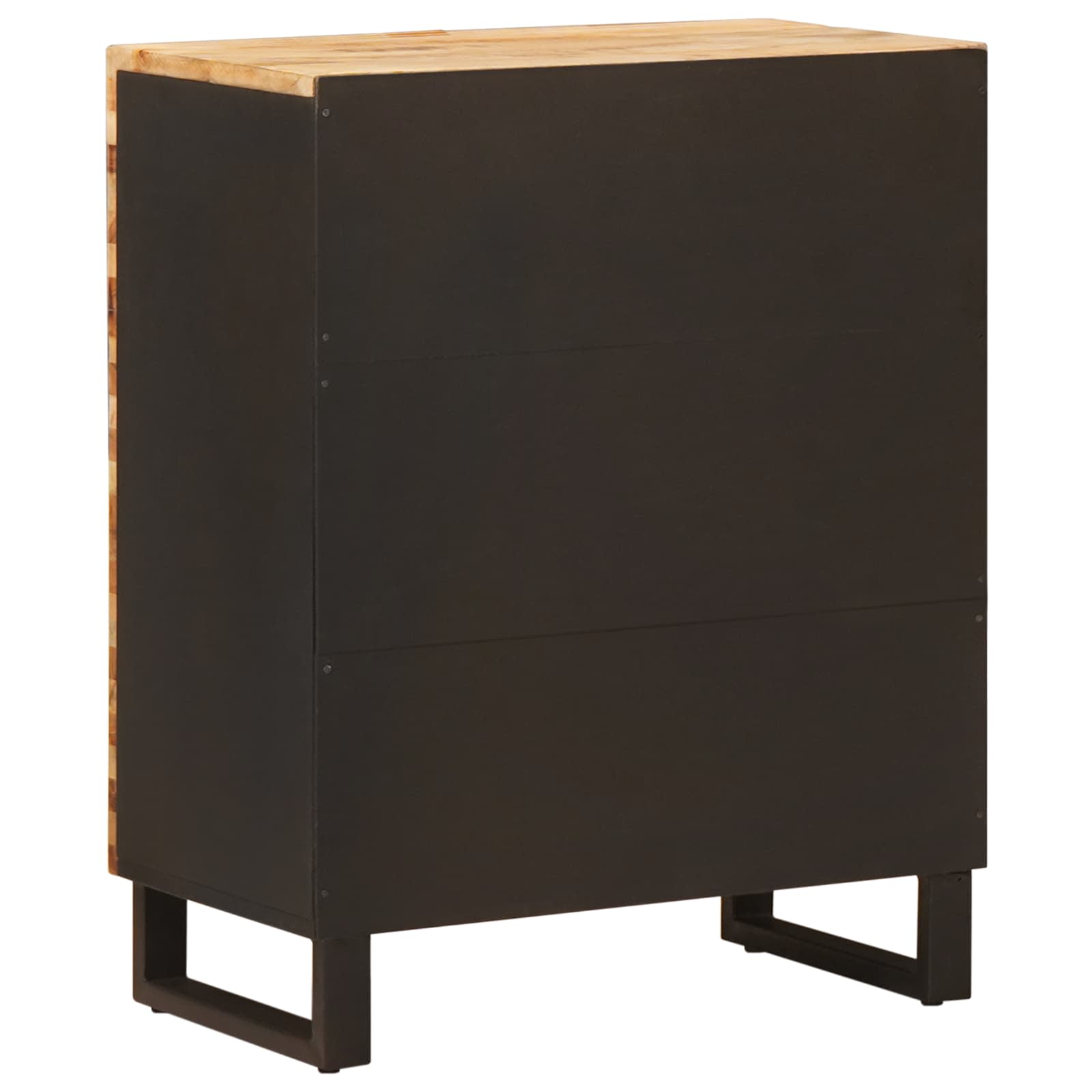 Credenza con Ripostiglio Marrone 60 x 33 x 75 cm