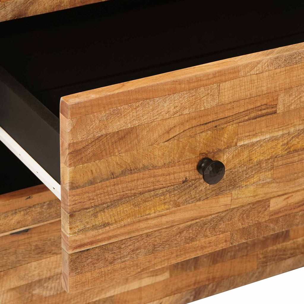 Credenza con Ripostiglio Marrone 60 x 33 x 75 cm