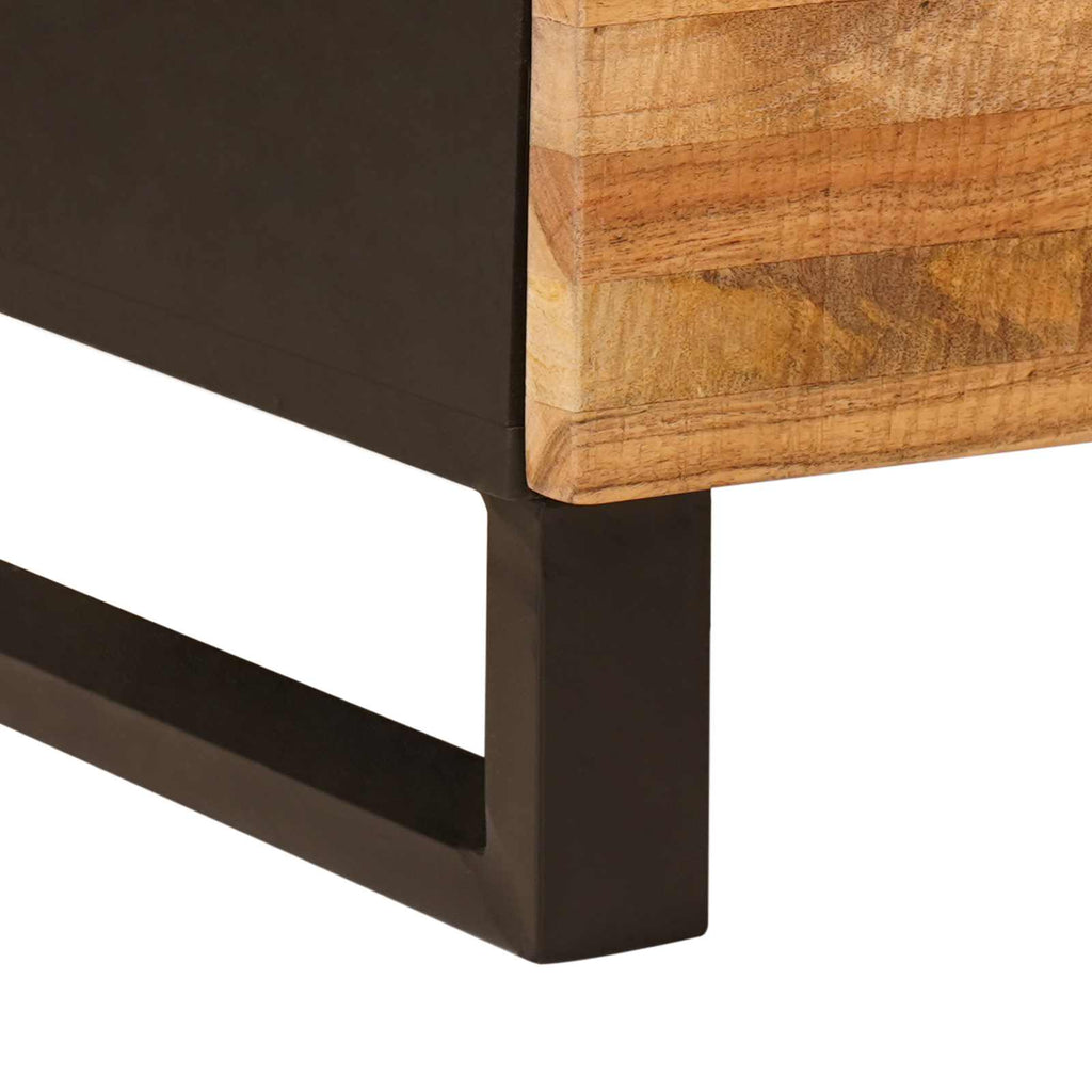 Credenza con Ripostiglio Marrone 60 x 33 x 75 cm