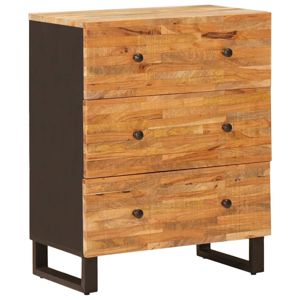 Credenza con Ripostiglio Marrone 60 x 33 x 75 cm