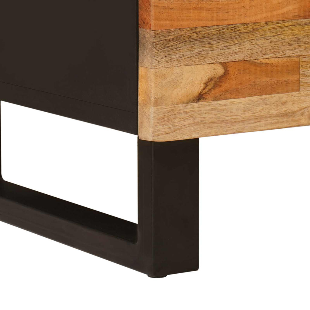 Mobiletto da Letto con cassetto Marrone 50 x 33 x 60 cm