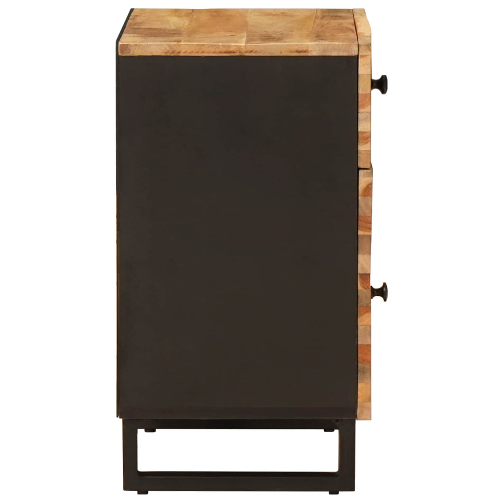 Mobiletto da Letto con cassetto Marrone 50 x 33 x 60 cm