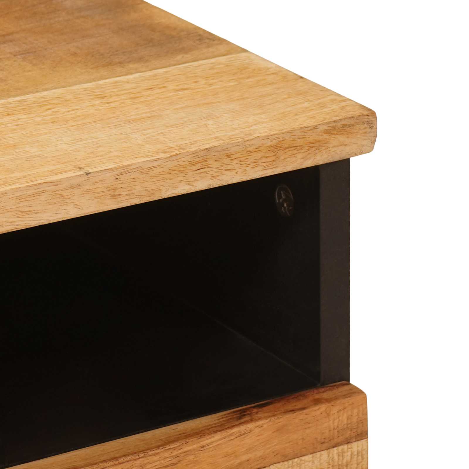 Tavolino da salotto con cassetto Marrone 80 x 54 x 40 cm