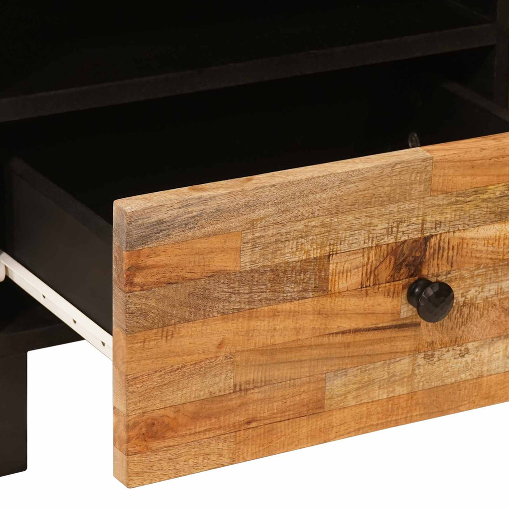 Tavolino da salotto con cassetto Marrone 80 x 54 x 40 cm