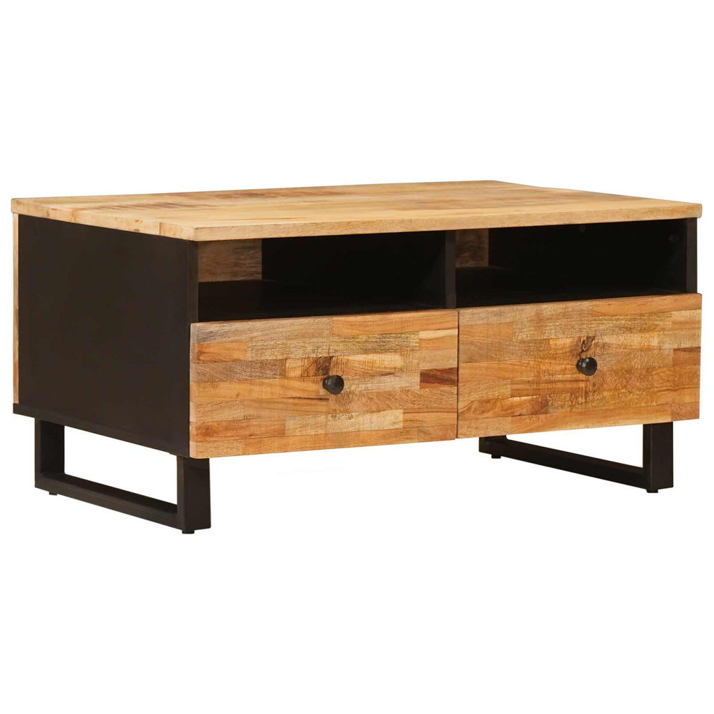 Tavolino da salotto con cassetto Marrone 80 x 54 x 40 cm