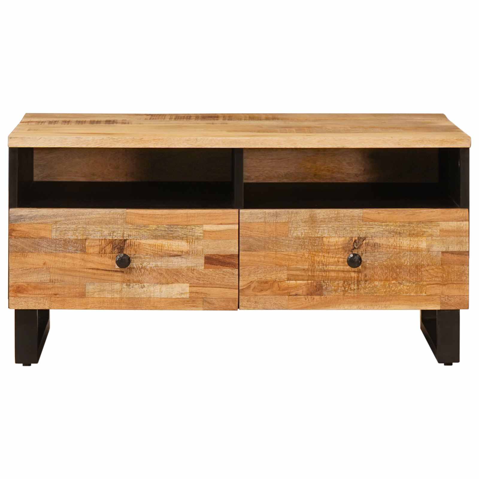 Tavolino da salotto con cassetto Marrone 80 x 54 x 40 cm