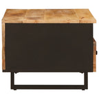 Tavolino da salotto con cassetto Marrone 80 x 54 x 40 cm
