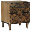 Armadio da Notte con cassetto Marrone 40 x 33,5 x 46 cm