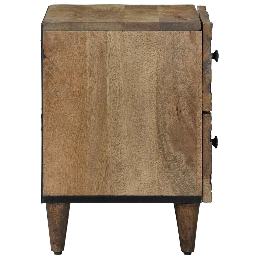 Armadio da Notte con cassetto Marrone 40 x 33,5 x 46 cm