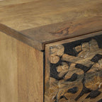Armadio da Notte con cassetto 2 pcs Marrone 40 x 33,5 x 46 cm