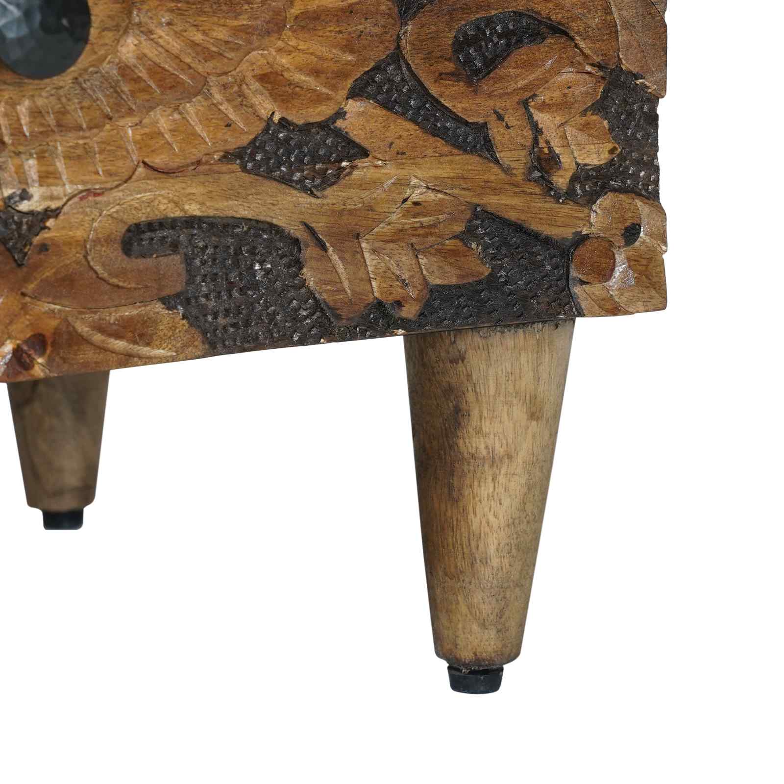 Armadio da Notte con cassetto 2 pcs Marrone 40 x 33,5 x 46 cm