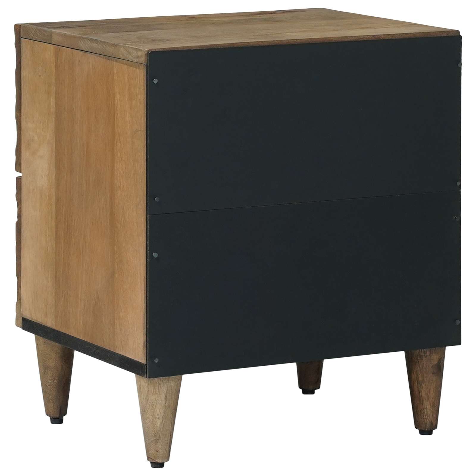 Armadio da Notte con cassetto 2 pcs Marrone 40 x 33,5 x 46 cm