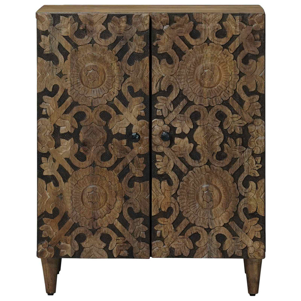 Credenza con Ripostiglio Marrone 60 x 33,5 x 75 cm