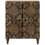 Credenza con Ripostiglio Marrone 60 x 33,5 x 75 cm