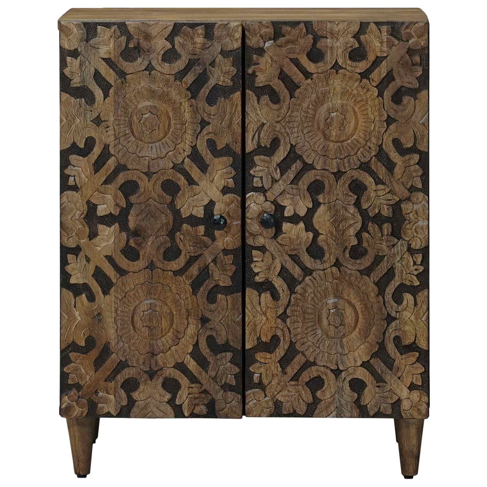 Credenza con Ripostiglio Marrone 60 x 33,5 x 75 cm
