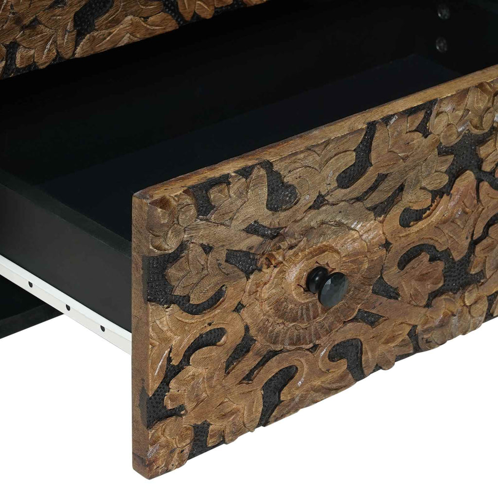 Credenza con Ripostiglio Marrone 60 x 33,5 x 75 cm