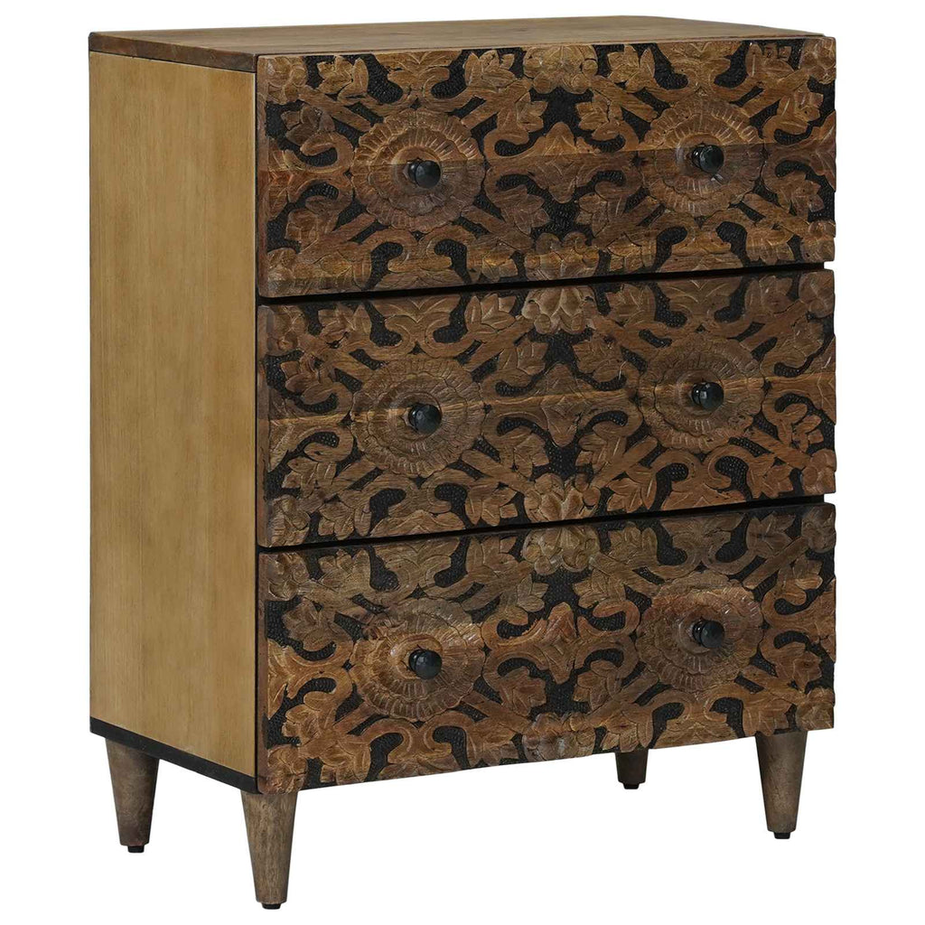 Credenza con Ripostiglio Marrone 60 x 33,5 x 75 cm