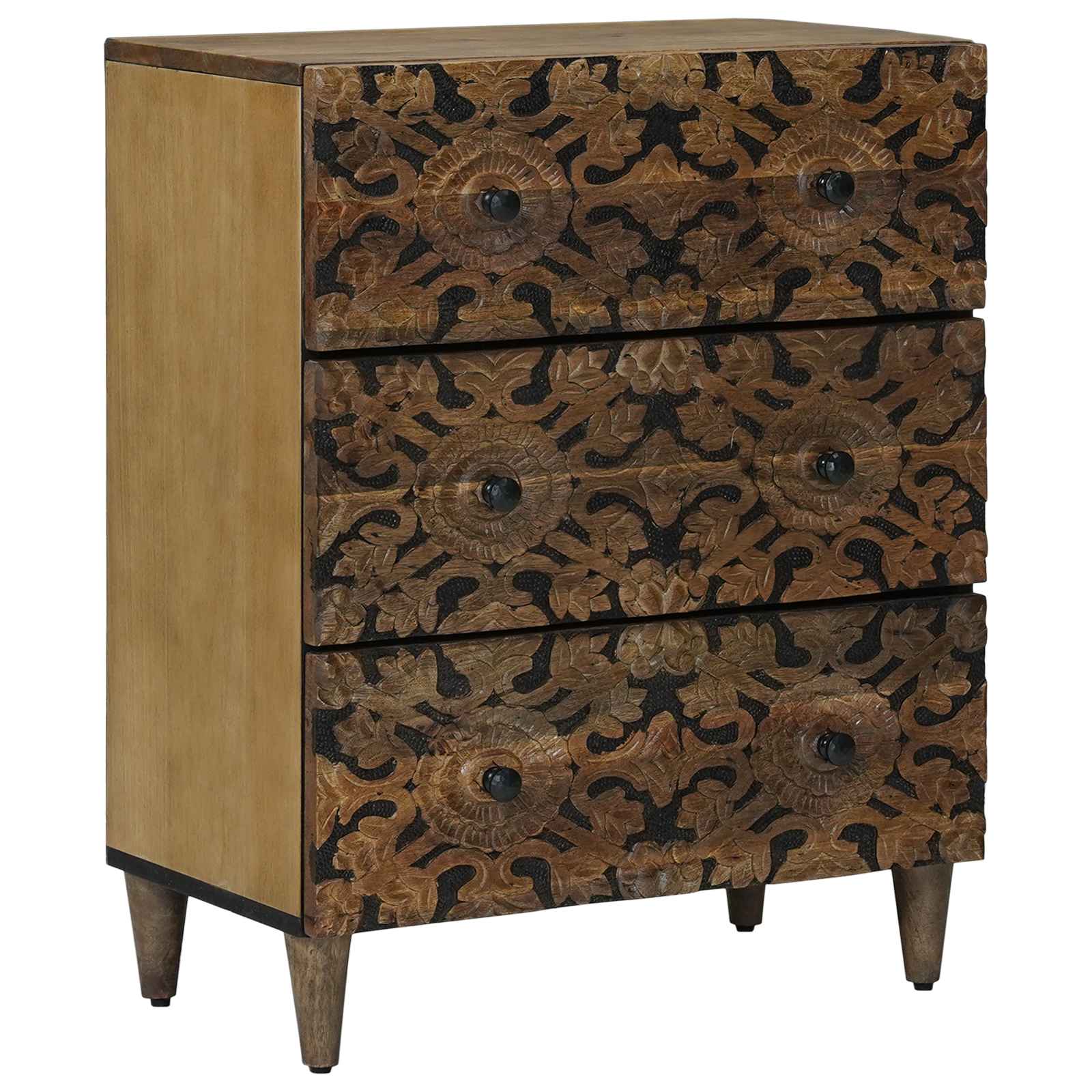 Credenza con Ripostiglio Marrone 60 x 33,5 x 75 cm
