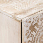 Credenza con Ripostiglio Bianco 60 x 33,5 x 75 cm