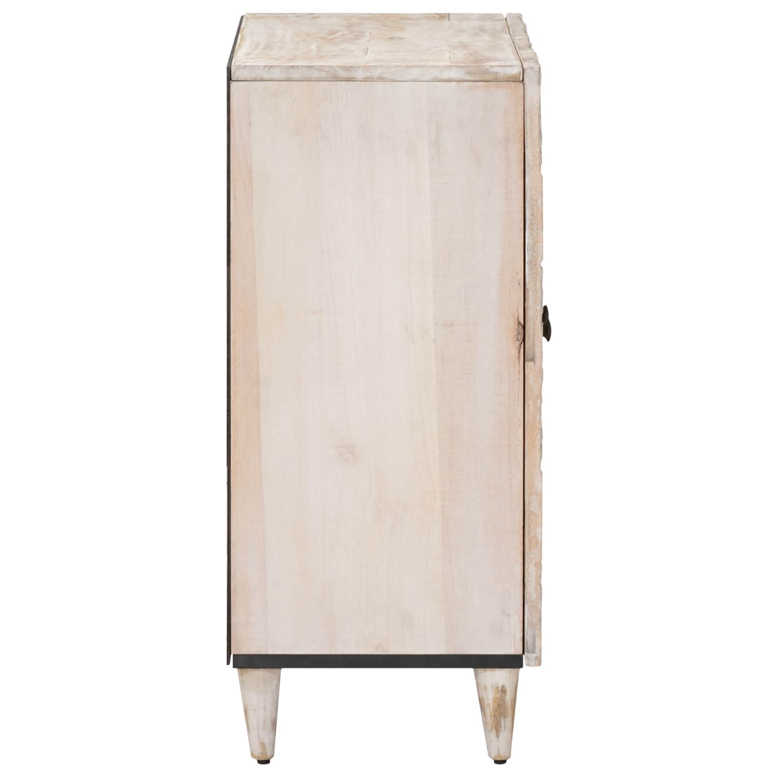 Credenza con Ripostiglio Bianco 60 x 33,5 x 75 cm