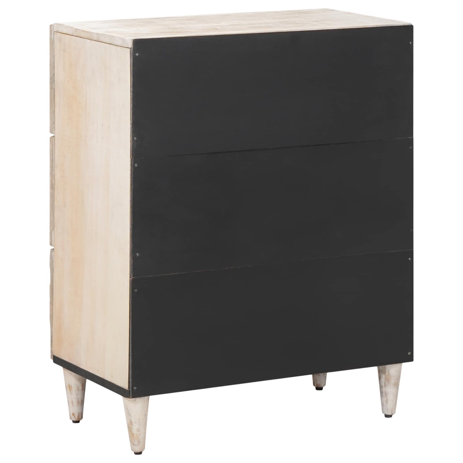 Credenza con Ripostiglio Bianco 60 x 33,5 x 75 cm