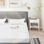Coprimaterasso Bianco 160x200 cm Impermeabile