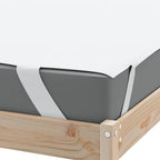 Coprimaterasso Bianco 200x200 cm Impermeabile