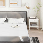 Coprimaterasso Bianco 180x220 cm Impermeabile