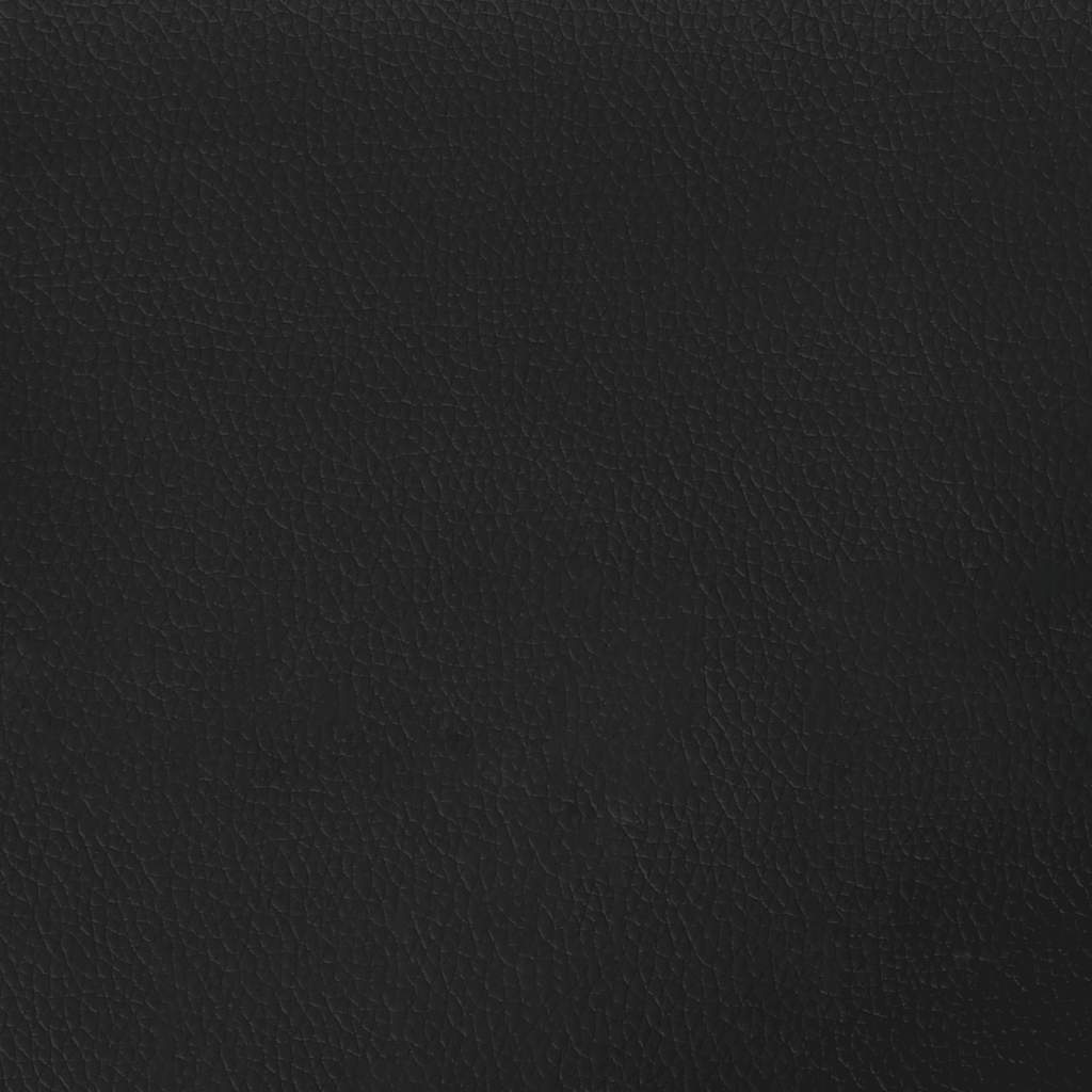 Divano Sedia con Braccioli Nero 54 cm in Similpelle