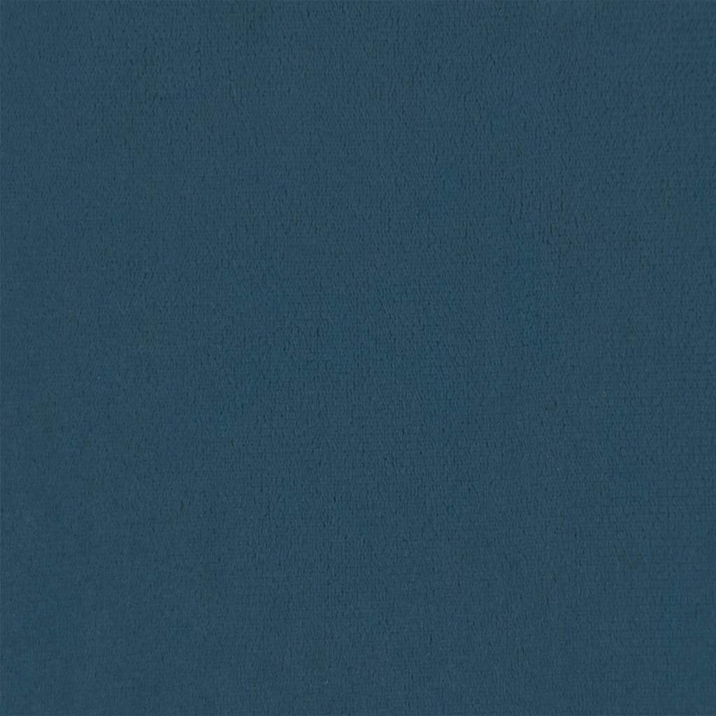 Divano Sedia con Braccioli Blu 53 cm in Velluto
