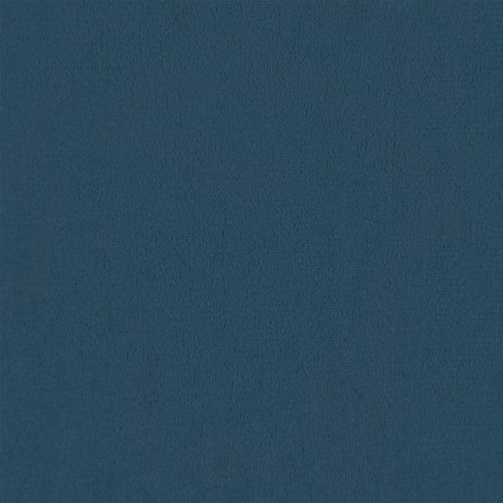 Divano Sedia con Braccioli Blu 54 cm in Velluto