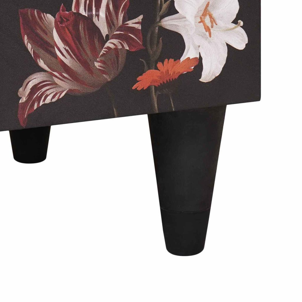 Comodino Multicolore 50 x 33 x 60 cm Legno di mango massello