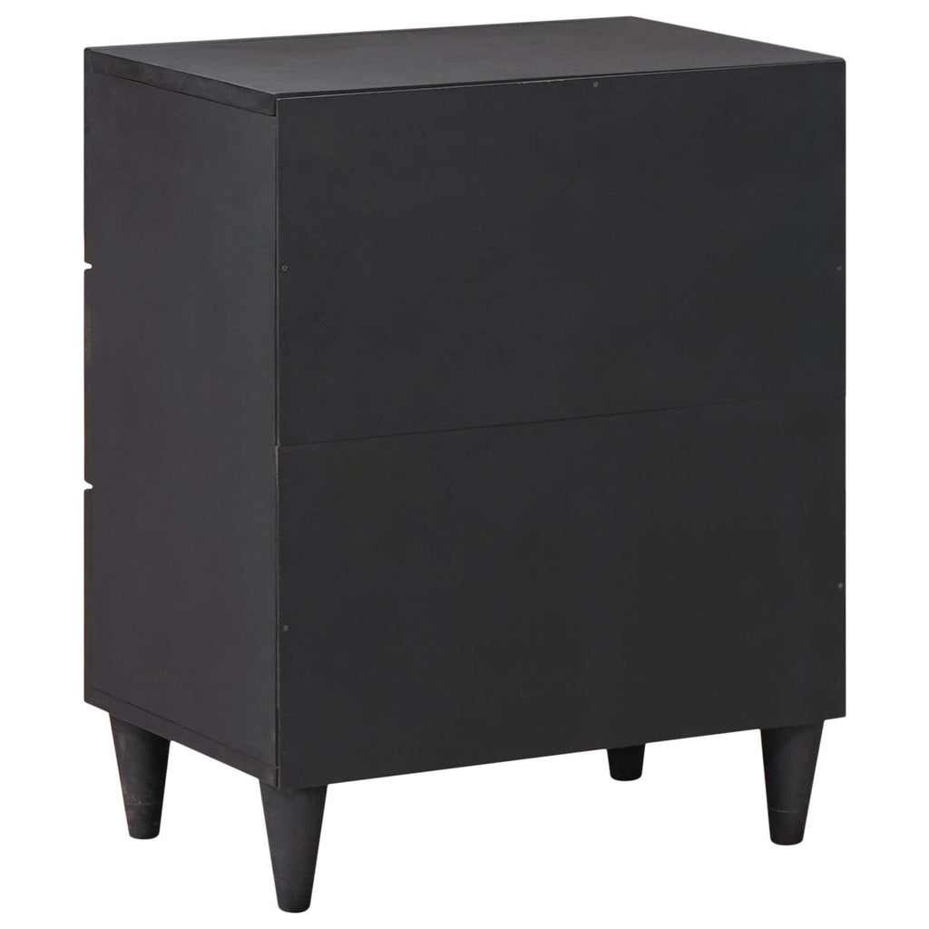 Comodino Multicolore 50 x 33 x 60 cm Legno di mango massello