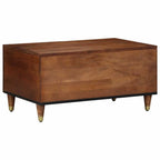 Tavolino da salotto Marrone miele 80 x 50 x 40 cm