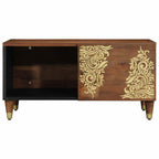 Tavolino da salotto Marrone miele 80 x 50 x 40 cm