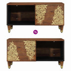 Tavolino da salotto Marrone miele 80 x 50 x 40 cm