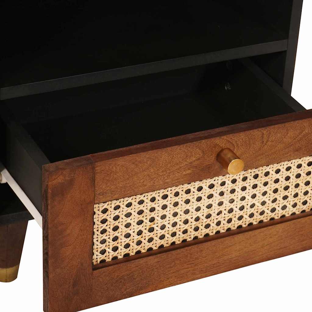 Armadio da Notte con cassetto Marrone 40 x 33 x 46 cm