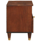 Armadio da Notte con cassetto Marrone 40 x 33 x 46 cm