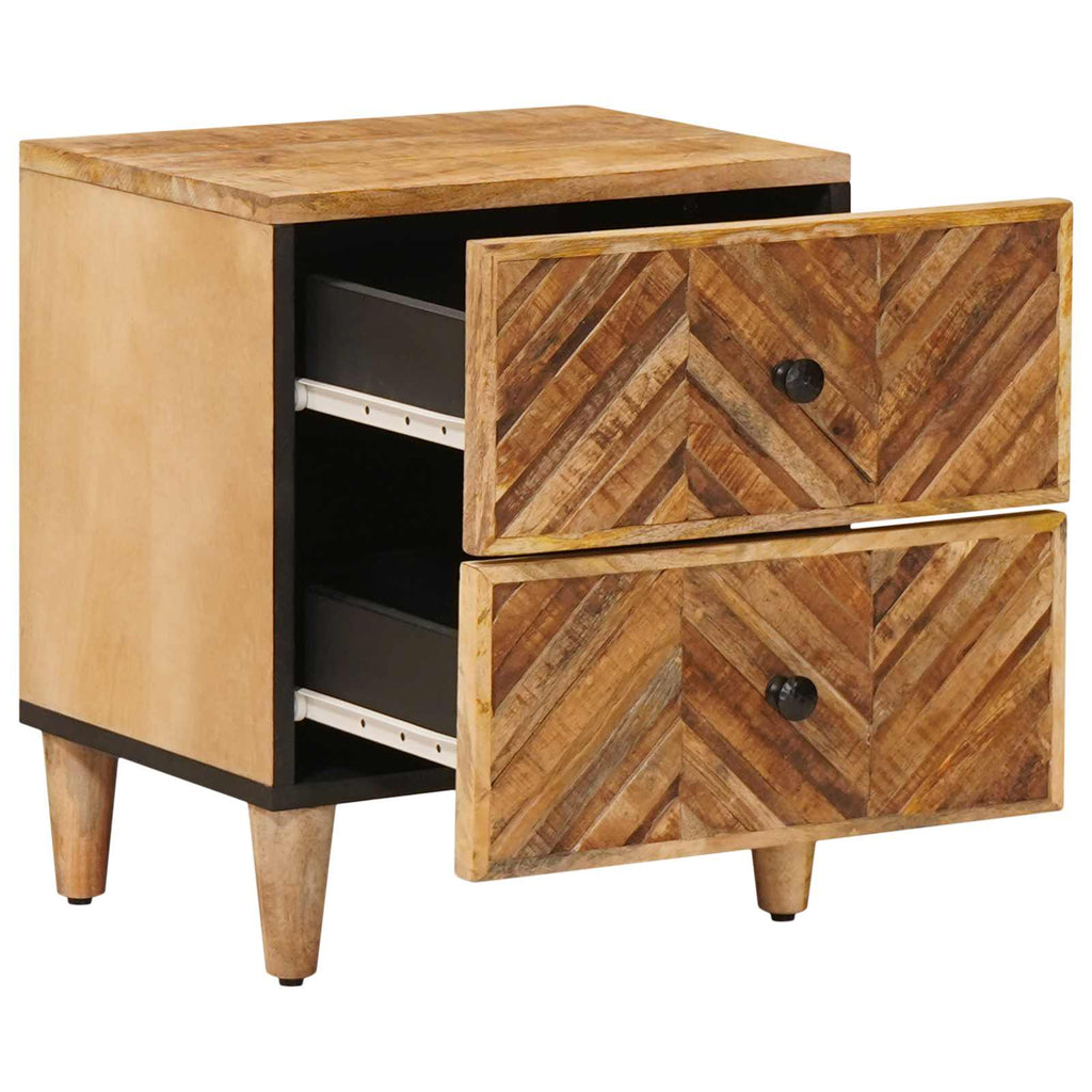 Comodino 2 pcs Marrone 40 x 33,5 x 46 cm